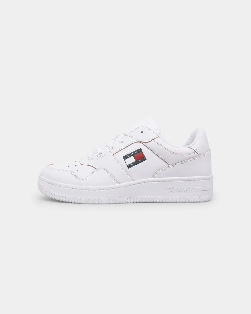 Tommy Jeans Etch Basket Whte 1