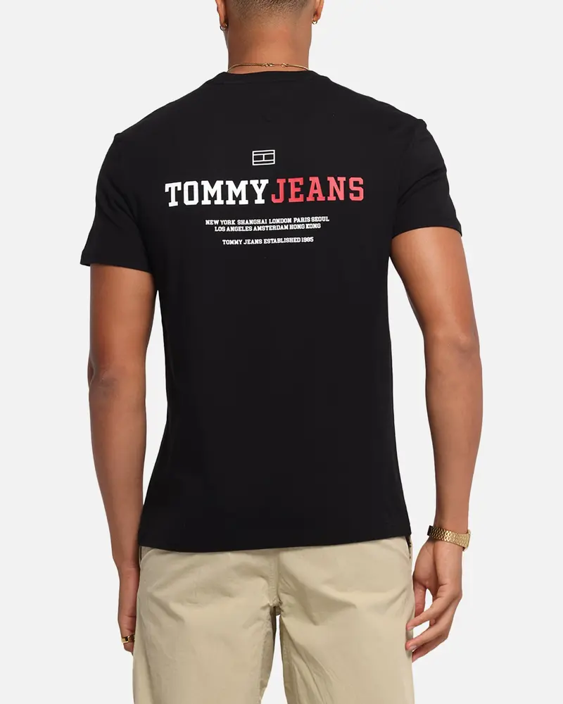 Tommy Jeans Regular Dna Graphic T-Shirt Black 1