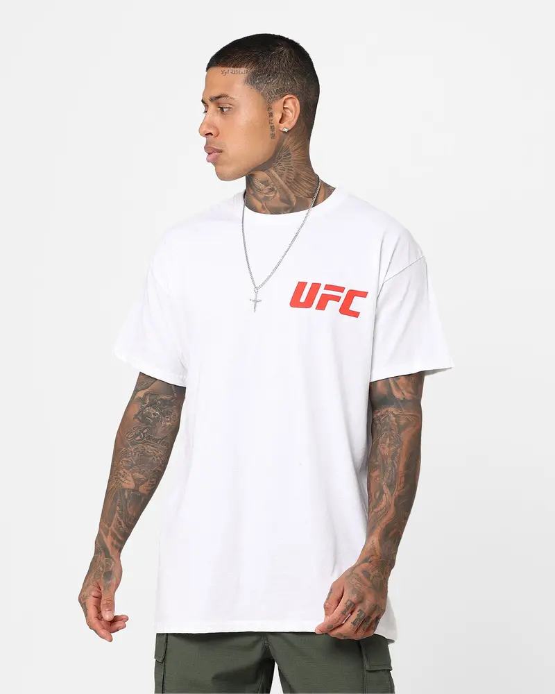 Ufc By 73Studio Logo T-Shirt White 1