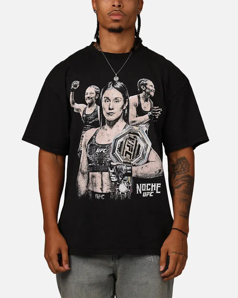 Ufc By Culture Kings Alexa Grasso Noche T-Shirt Black Acidwash 1