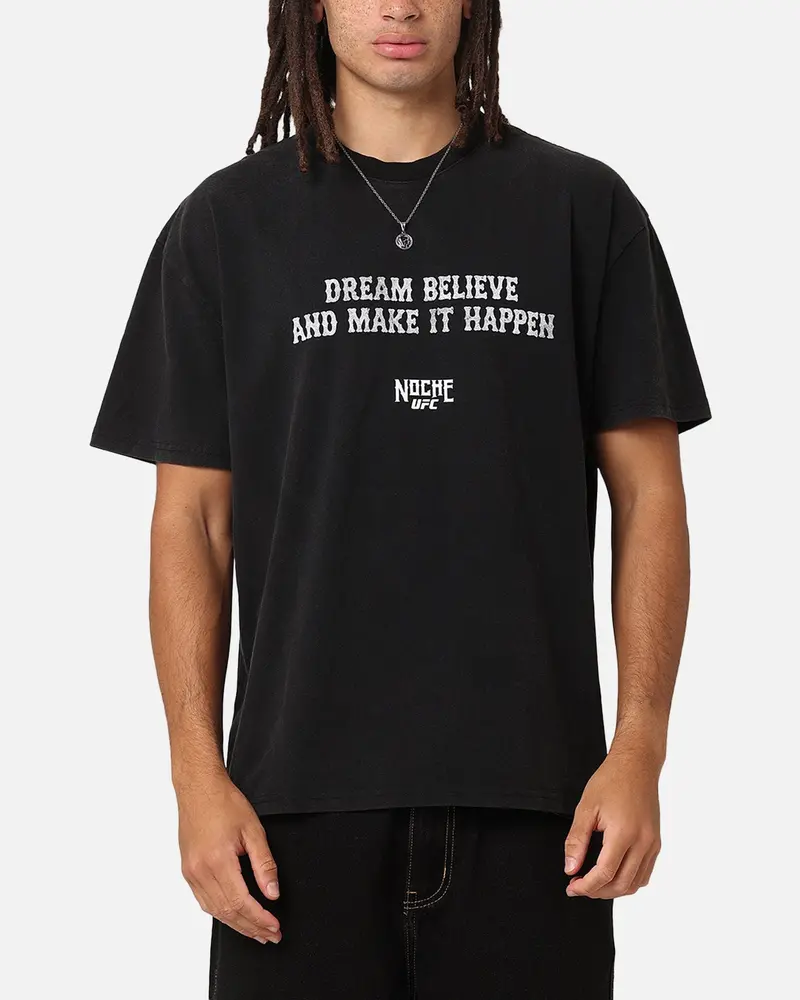 Ufc By Culture Kings Diego Lopes Noche Heavy T-Shirt Vintage Black 1