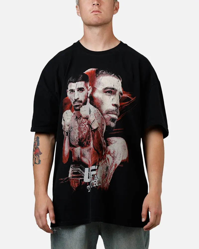 Ufc By Culture Kings Ilia Topuria Ufc 317 T-Shirt Black 1