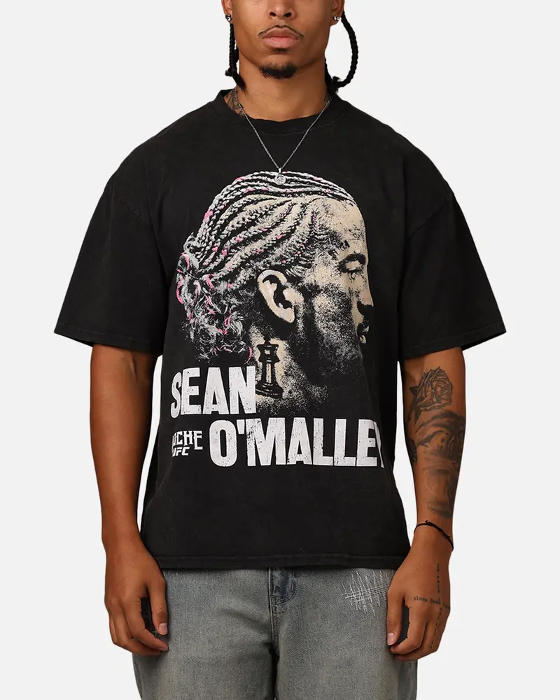 Ufc By Culture Kings Suga Sean O'malley Noche T-Shirt Black Acidwash 1