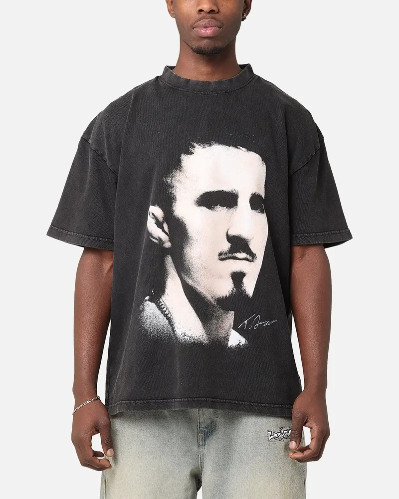 Ufc By Culture Kings Tom Aspinall Vintage T-Shirt Black Acidwash 1