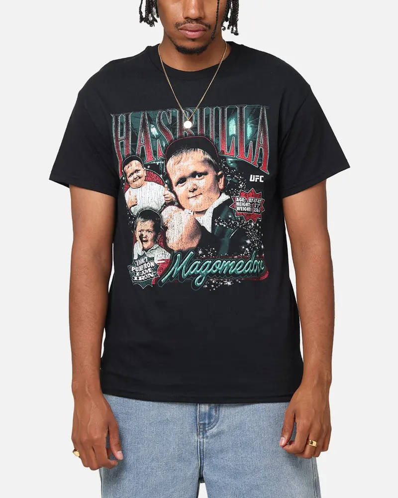 Ufc By Goat Crew Hasbulla Vintage T-Shirt Black 1