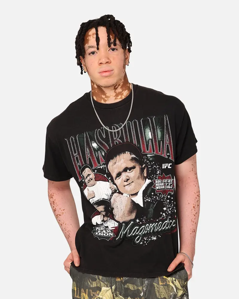 Ufc By Goat Crew Hasbulla Vintage T-Shirt Black Wash 1