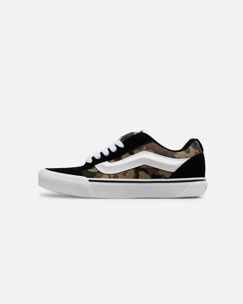 Vans Knu Skool 'Camo' Black/Green 1