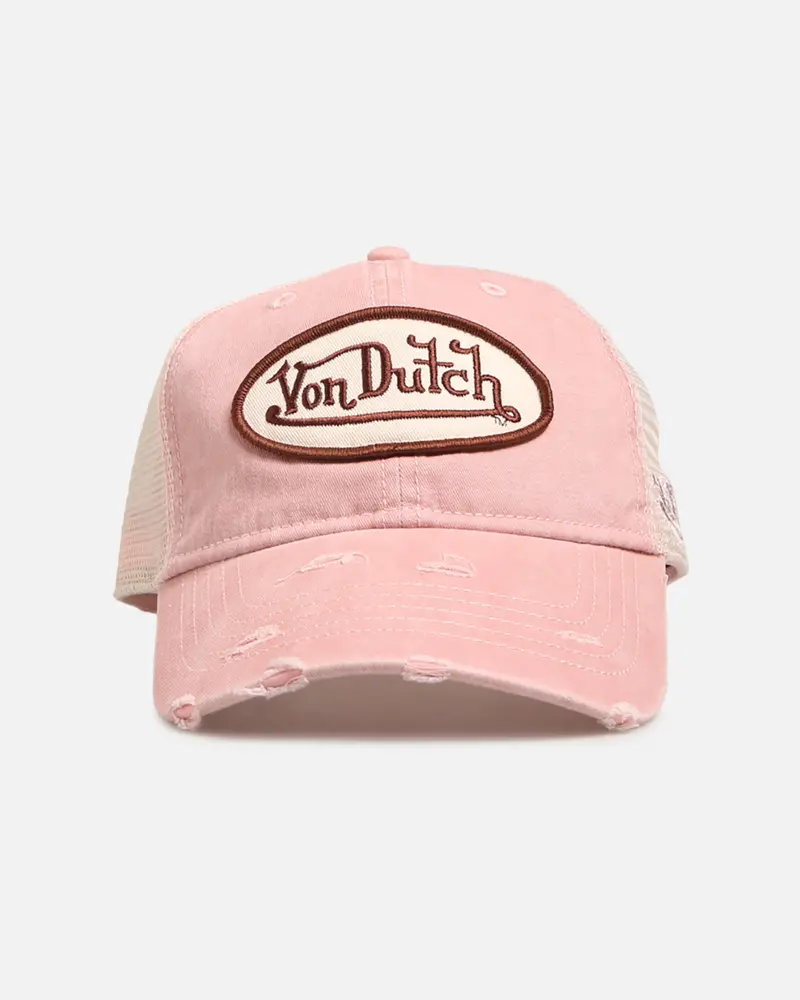 Von Dutch Von Dutch Trucker Snapback Hat Pink 1