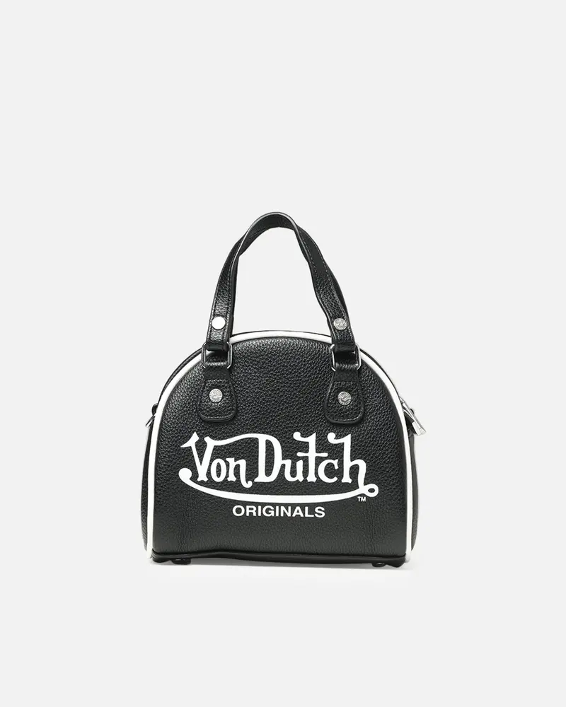 Von Dutch Women's Mini Originals Bowling Bag Black 1