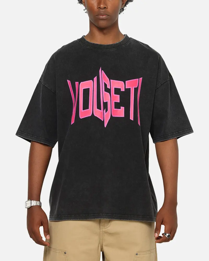 Vouseti Lock In T-Shirt Vintage Black 1