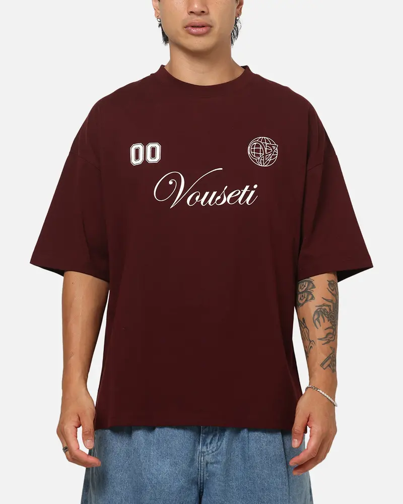 Vouseti Rugby T-Shirt Dark Plum 1