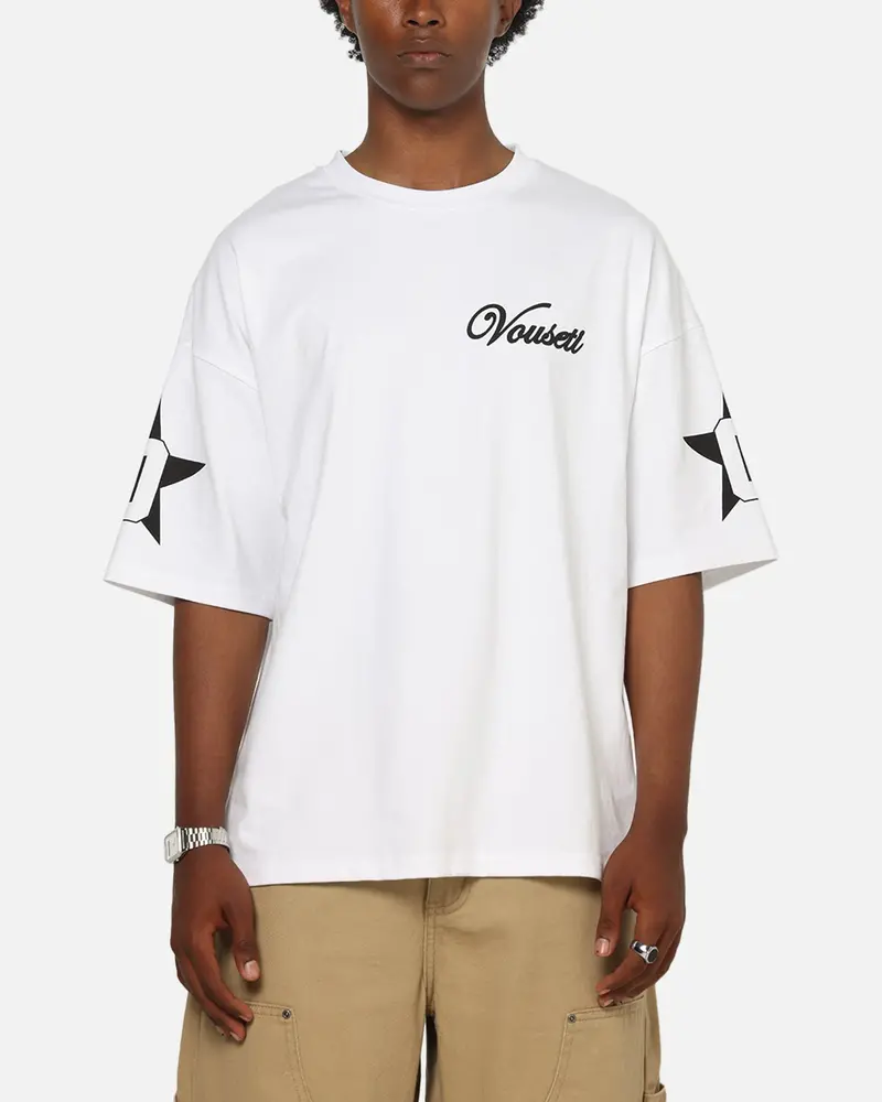 Vouseti Star T-Shirt White 1