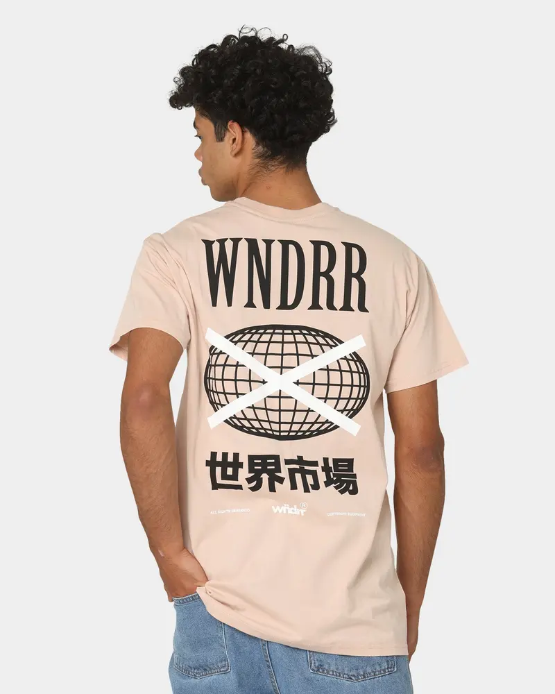 Wndrr Nezuko Custom Fit T-Shirt Sand 1