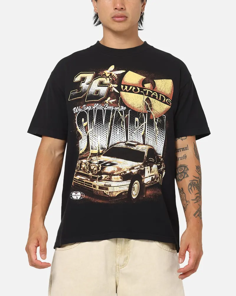 Wu Tang Clan Swarm T-Shirt True Black 1