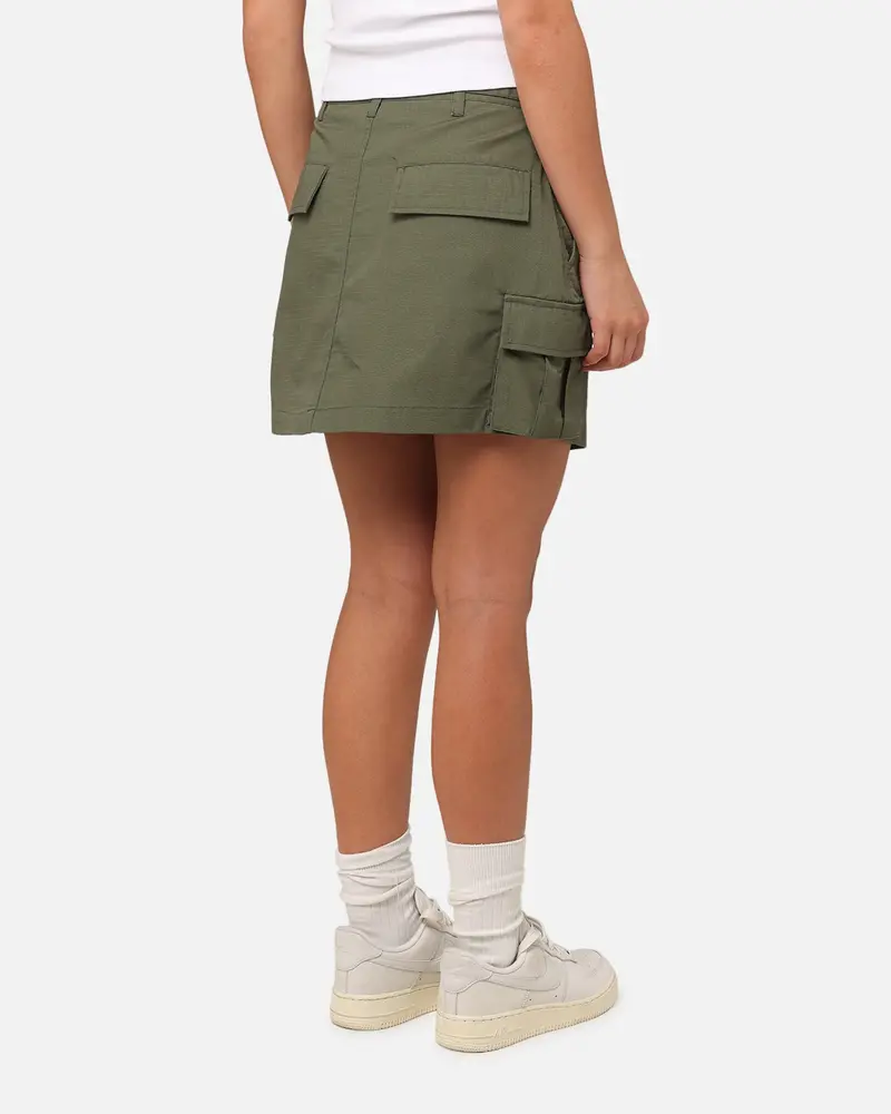 X-Girl Women's Easy Cargo Skirt Flight Green 5
