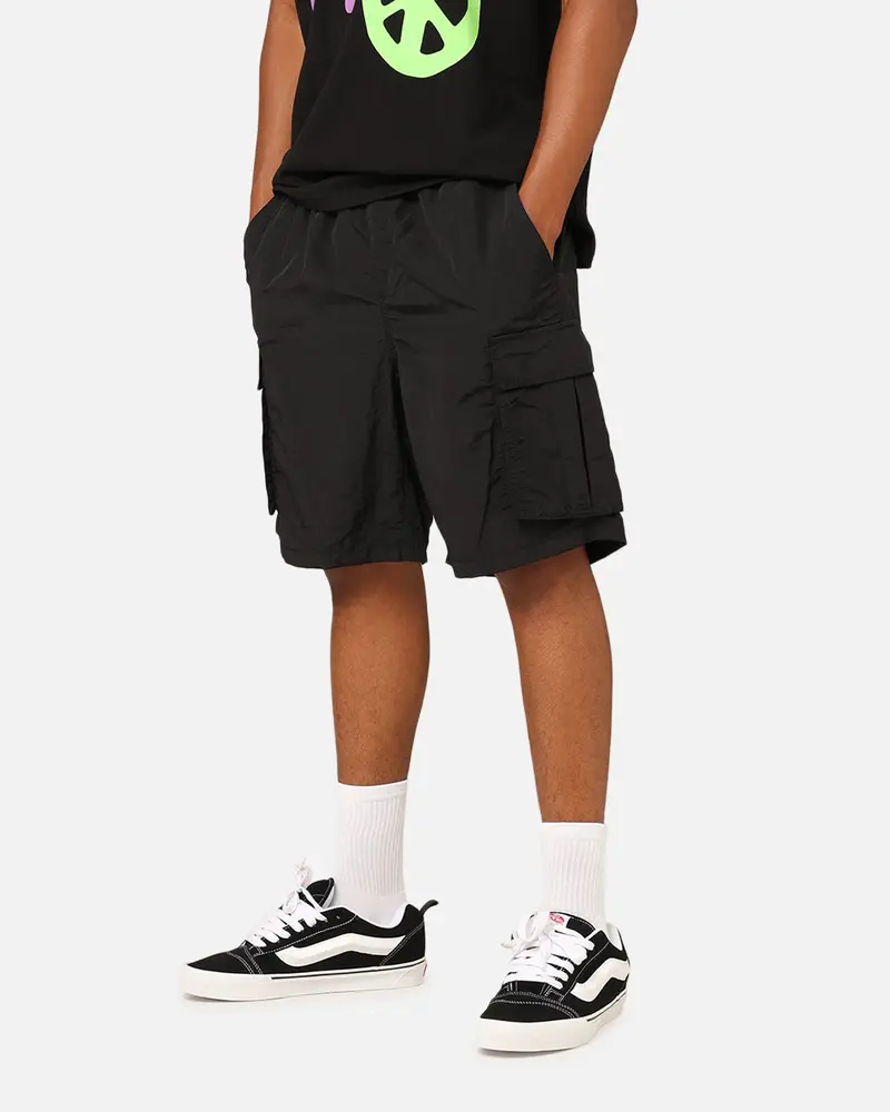 X-Large 91 Nylon Cargo Shorts Black 1