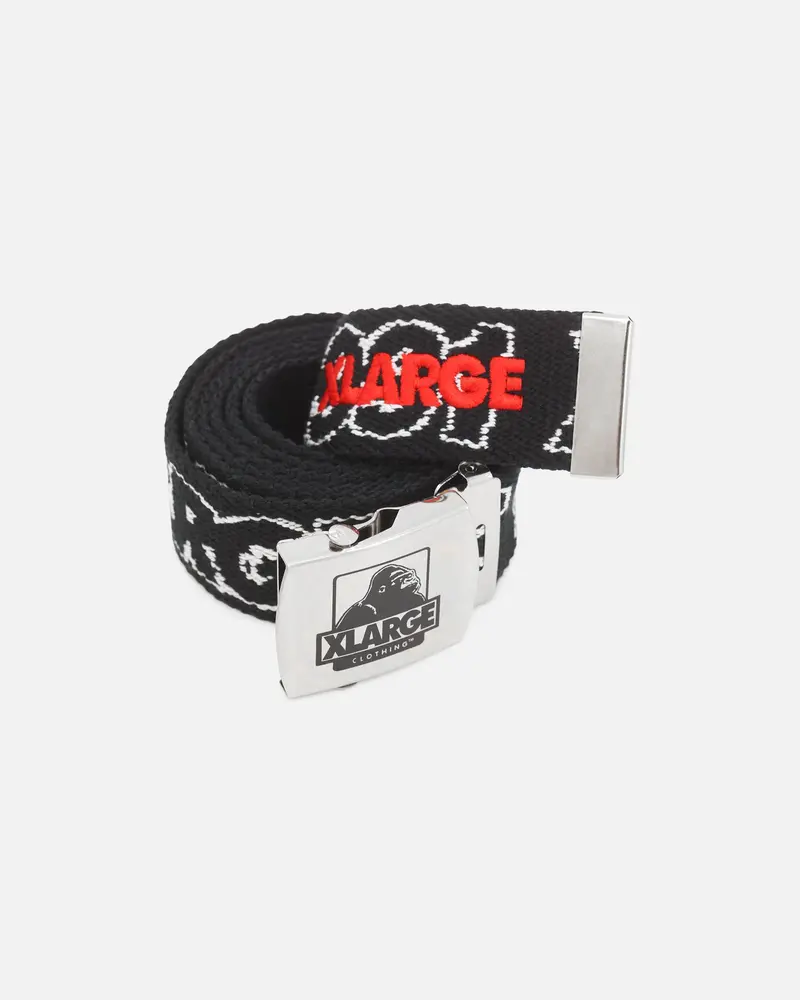 X-Large 91 Web Belt Black/White 1