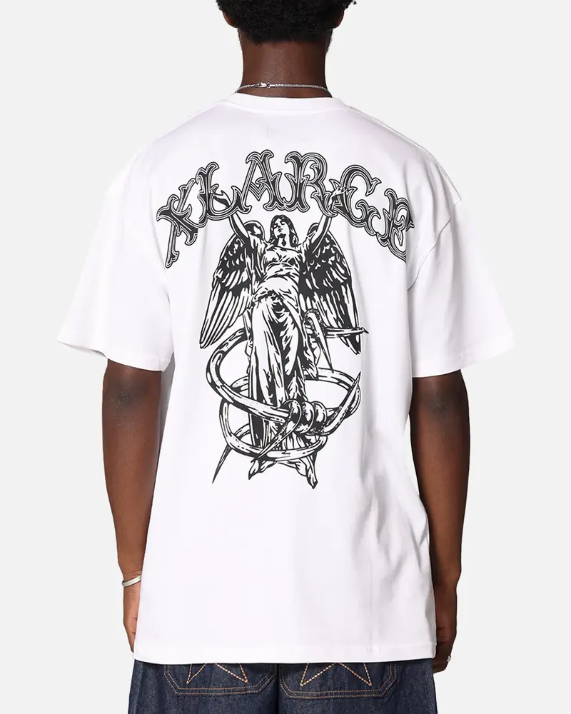X-Large Angel T-Shirt Solid White 1