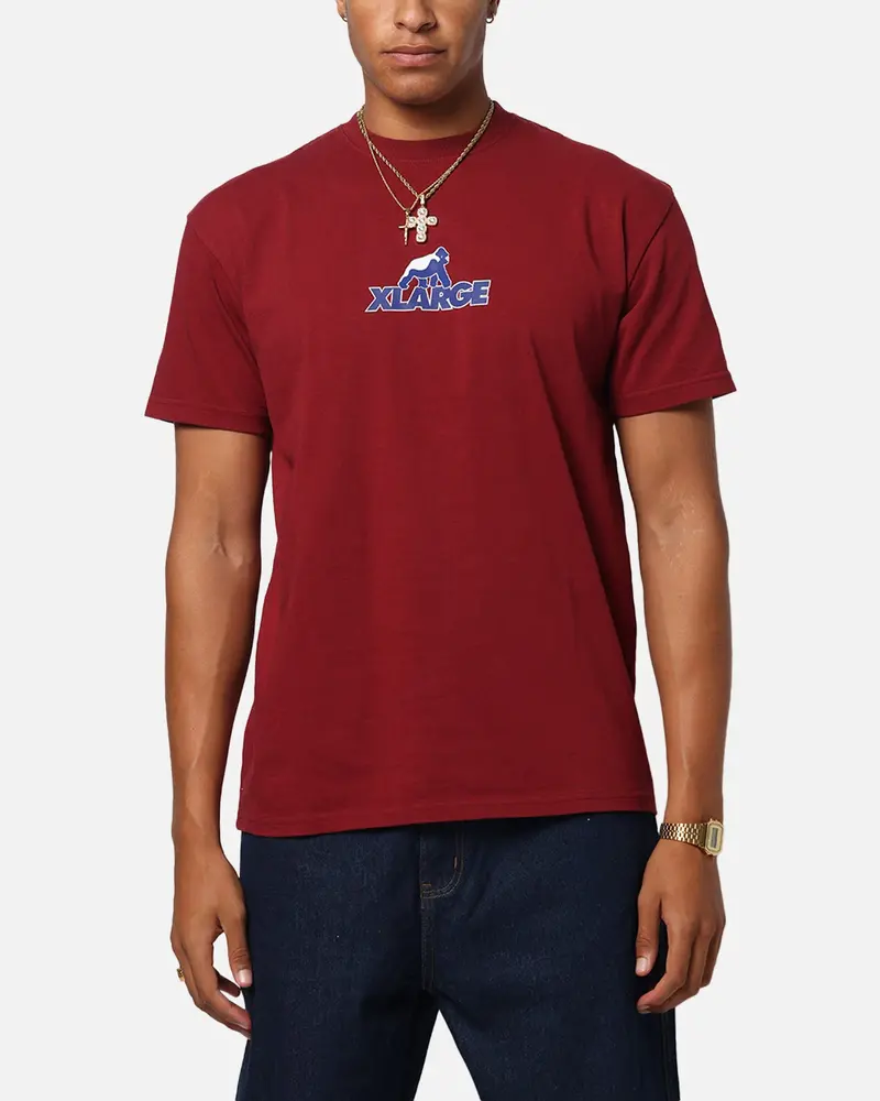 X-Large Climb T-Shirt Burgundy 1