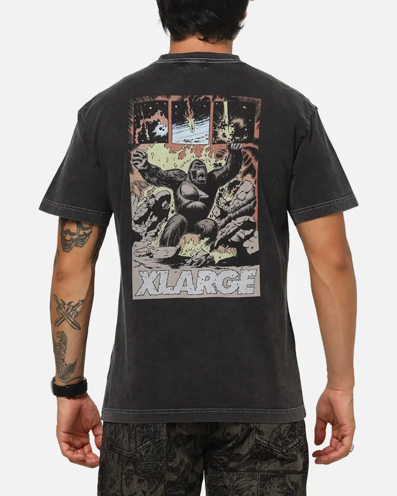 X-Large Comic Ii T-Shirt Black 1