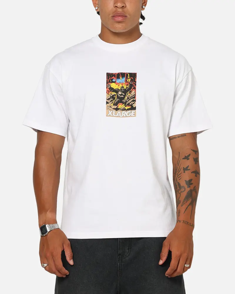 X-Large Comic T-Shirt White 1