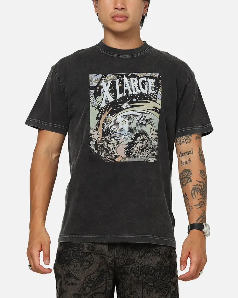 X-Large Comics T-Shirt Black 1