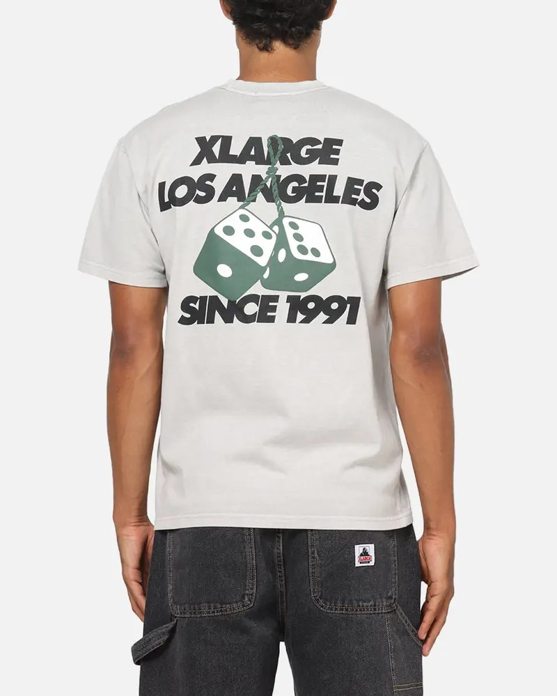 X-Large Dice T-Shirt Pigment Dove 1