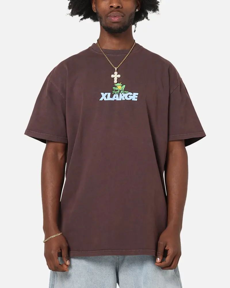 X-Large Frog T-Shirt Pigment Chocolate 1
