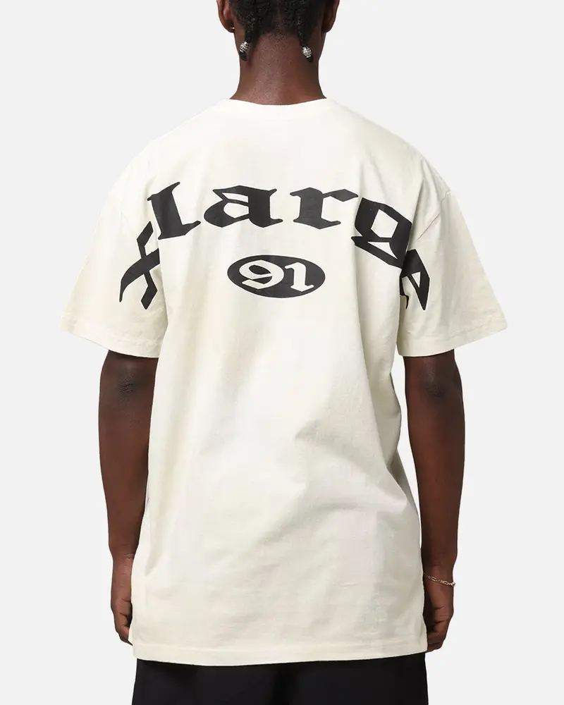 X-Large Gangs T-Shirt Vintage White 1