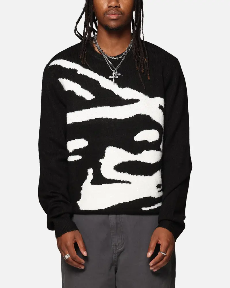X-Large Gorilla Knit Sweater Black 1