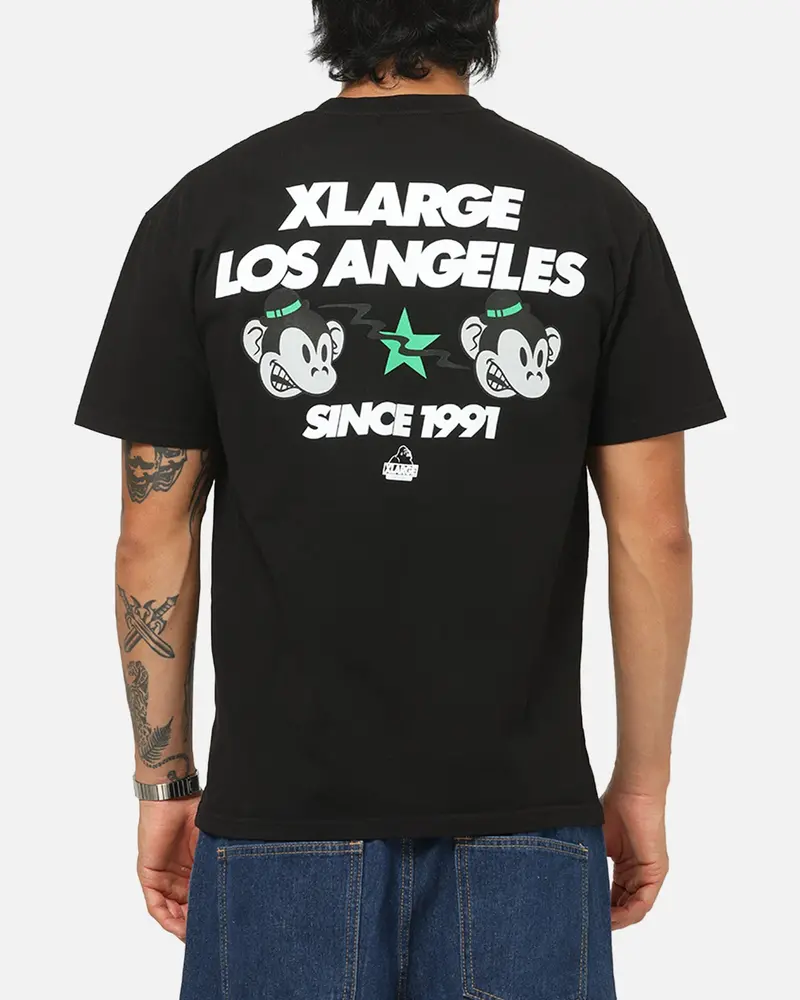 X-Large Mad Keith T-Shirt Pigment Black 1