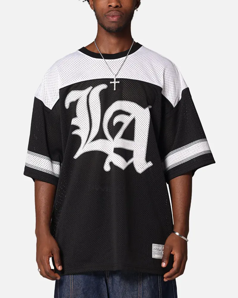 X-Large Old English Game Jersey Black 1