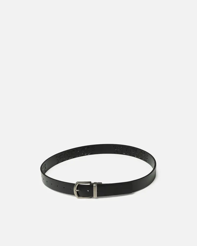 X-Large Old English Reversible Belt Black 1