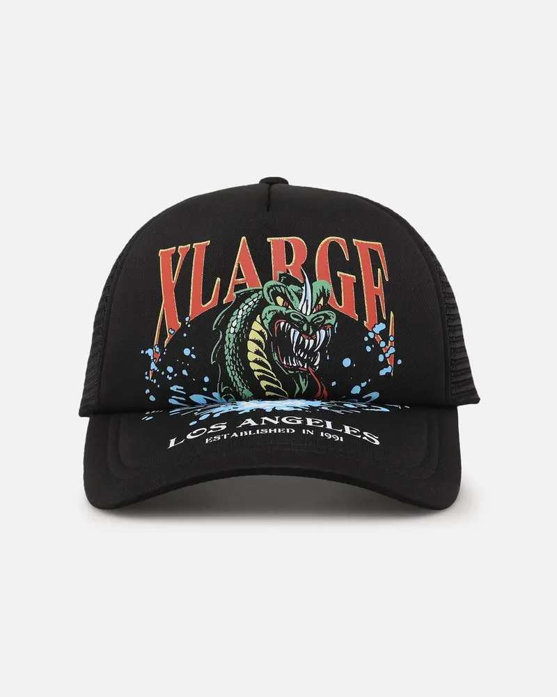 X-Large Serpent La Trucker Snapback Black 1