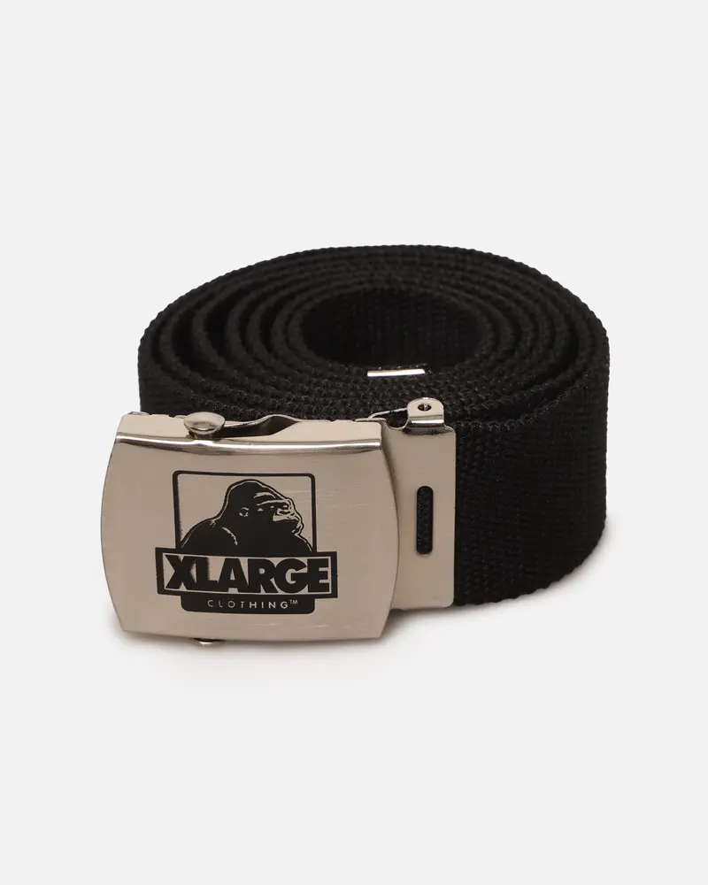 X-Large Trademark Web Belt Black 1
