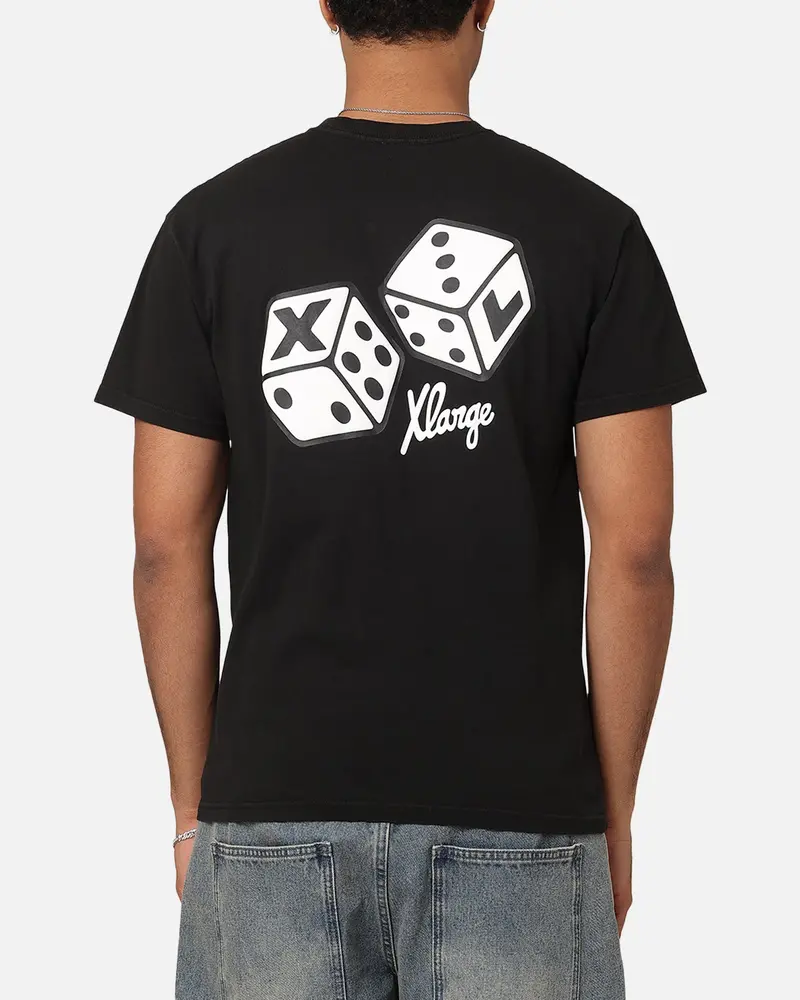 X-Large Xl Dice T-Shirt Pigment Black 1