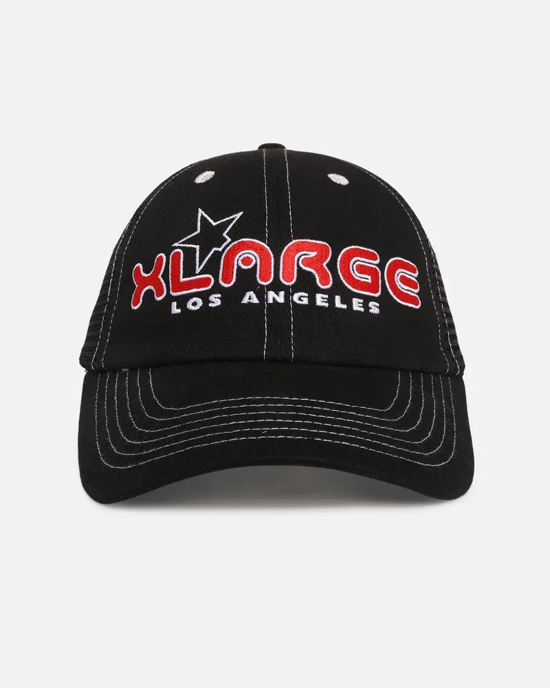 X-Large Xl Star Low Pro Trucker Snapback Black 1
