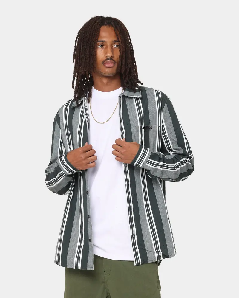 Xlarge Life Long Sleeve Shirt Green/White 1