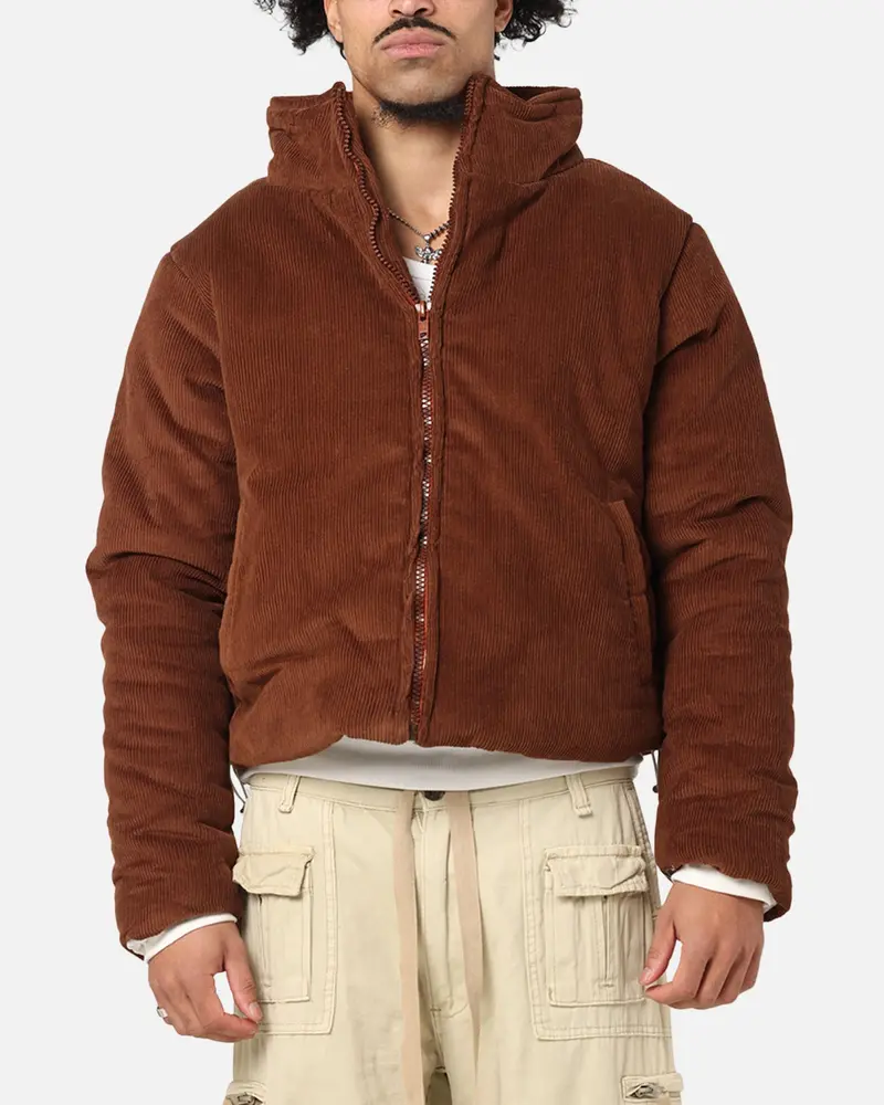 Xxiii Corduroy Flight Jacket Brown 1