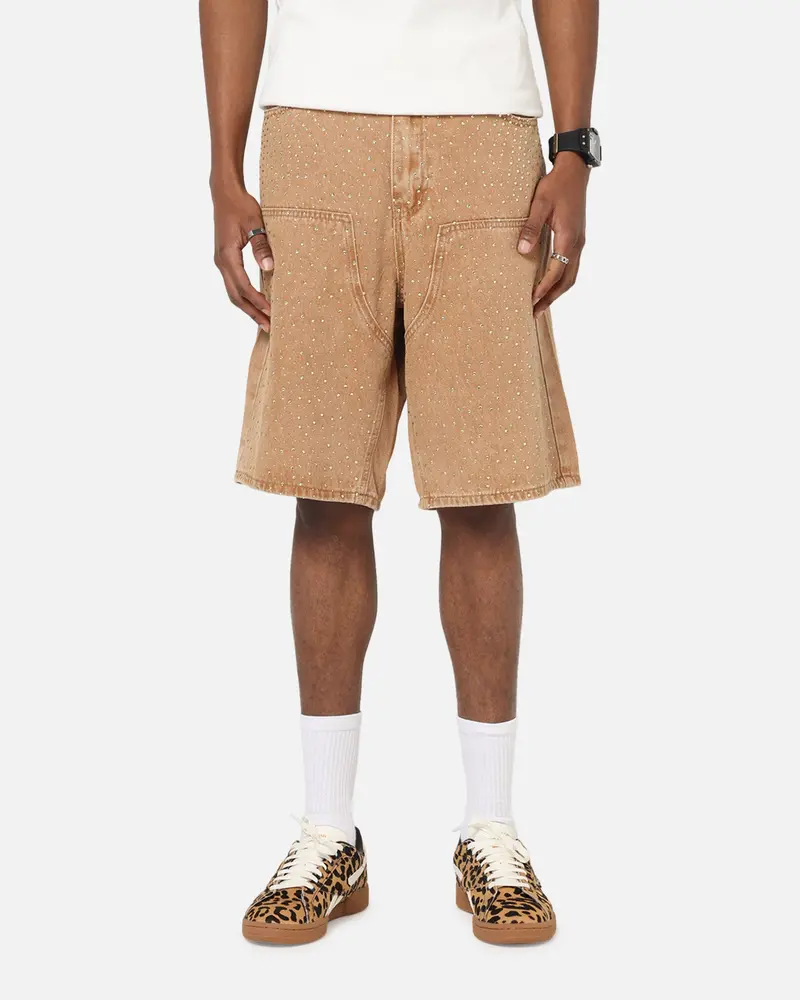 Xxiii Diamond Buckle Back Jorts Vintage Sand 1