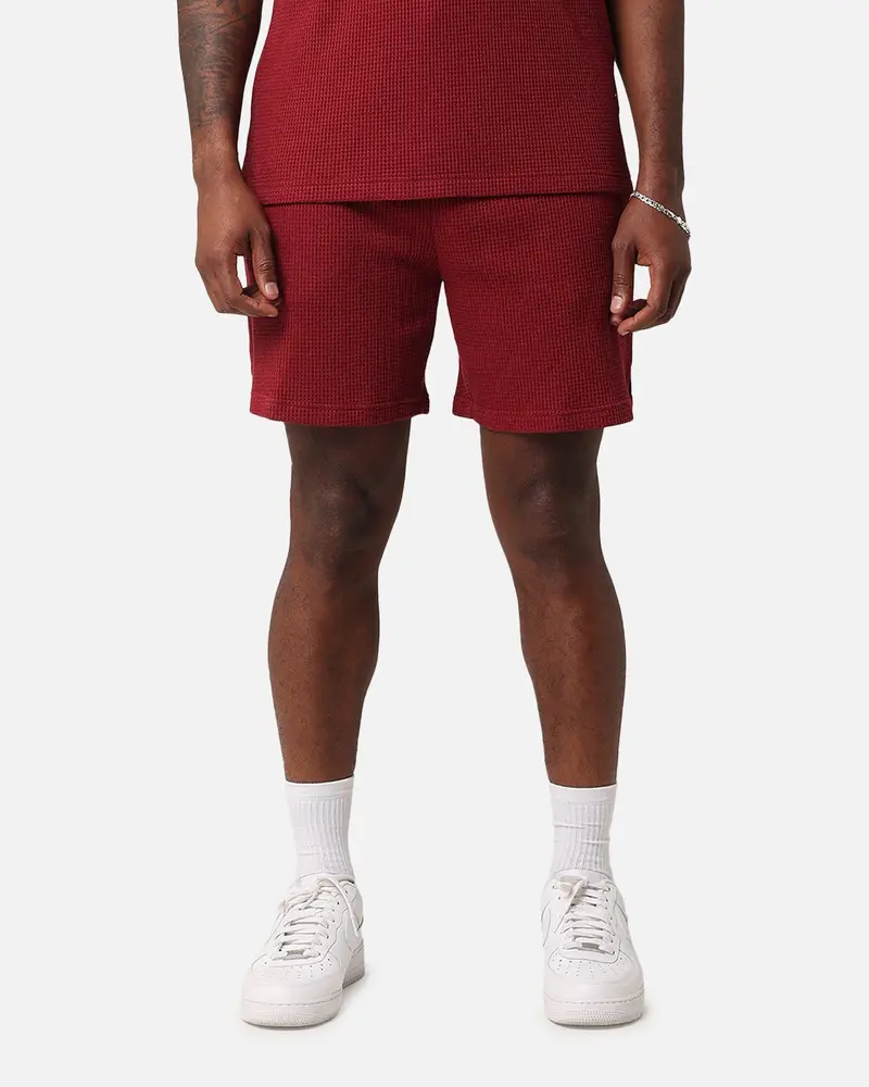 Xxiii Ethan Knit Shorts Maroon 1