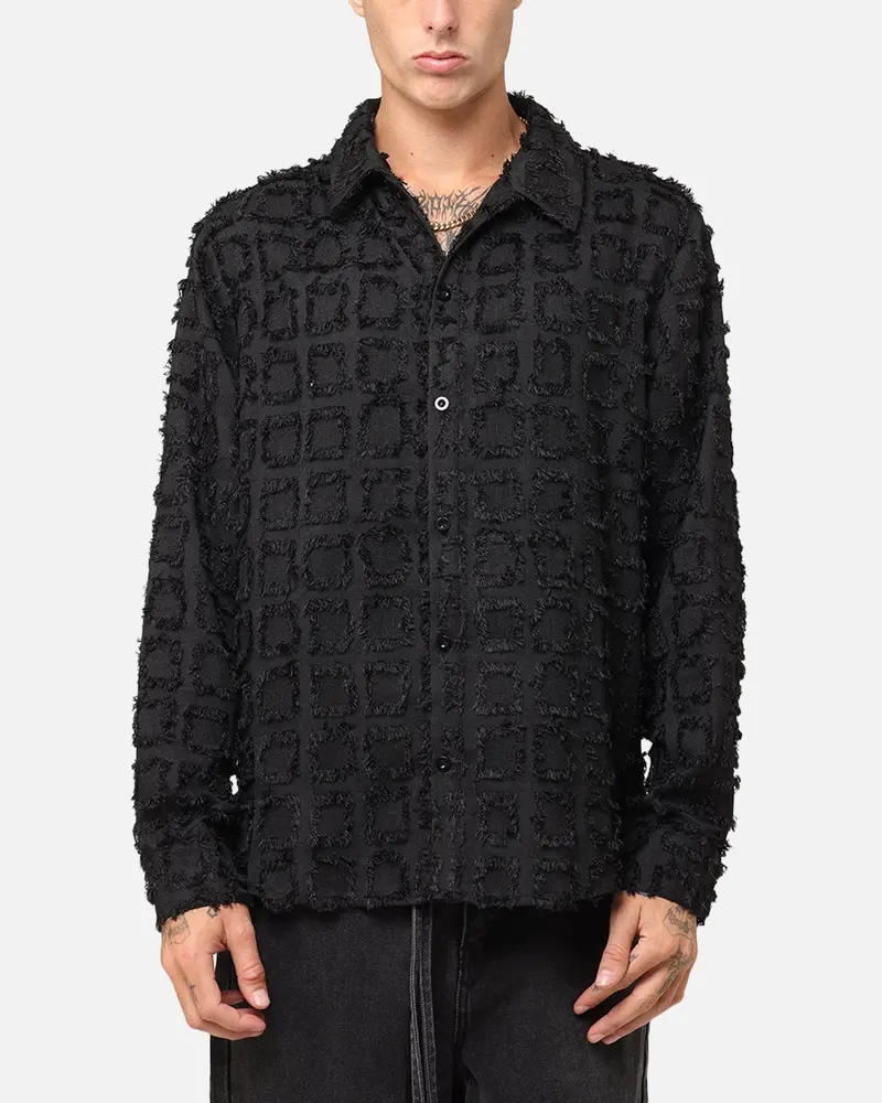 Xxiii Hedge Maze Over Shirt Black 1