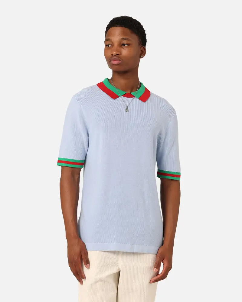 Xxiii Kurt Knitted Polo Shirt Blue 1