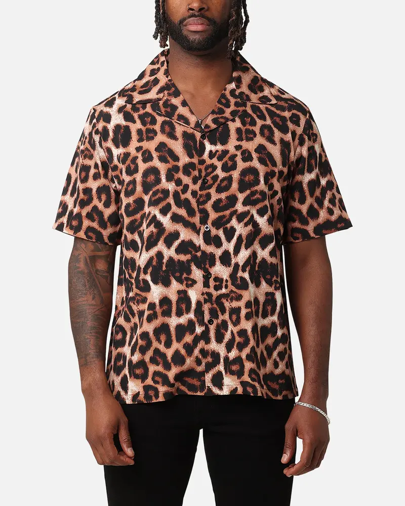 Xxiii Leopard Button Up Shirt Leopard 1