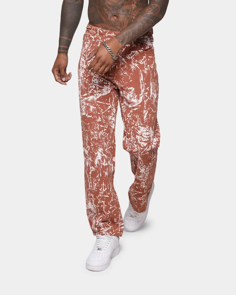 Xxiii Malaga Shatter Jeans Brown 1