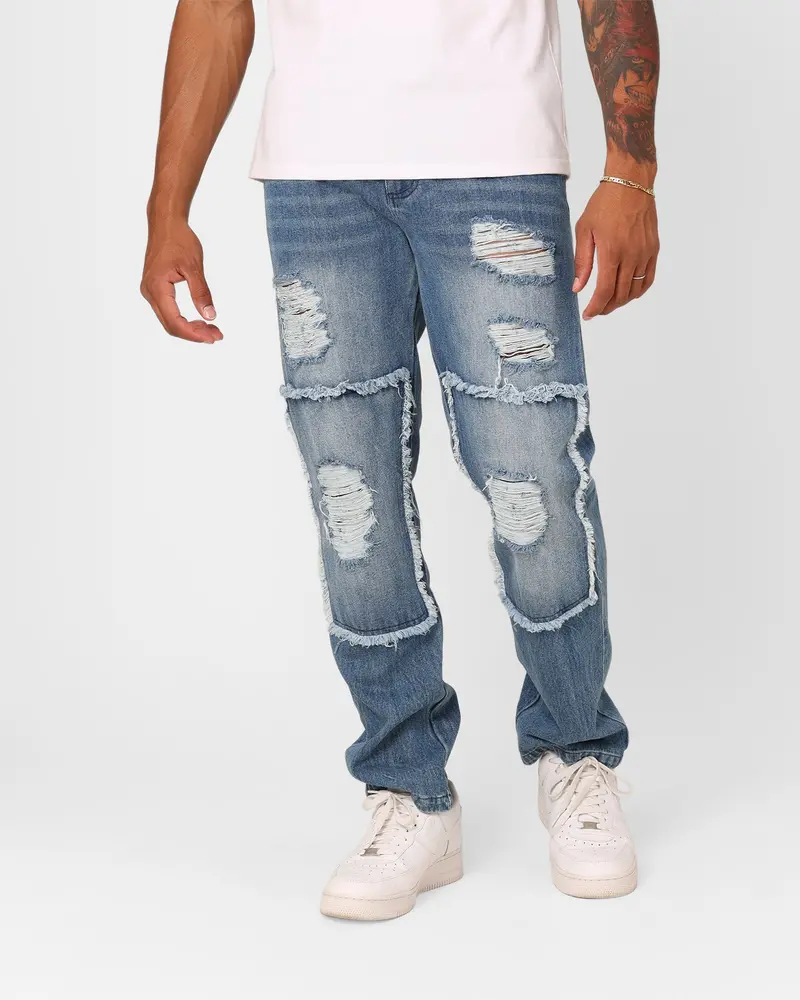 Xxiii Matthew Distressed Jeans Blue Distressed 1