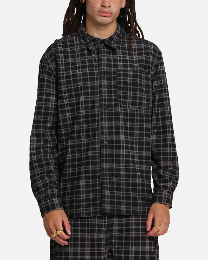 Xxiii Plaid Corduroy Jacket Black/Grey 1