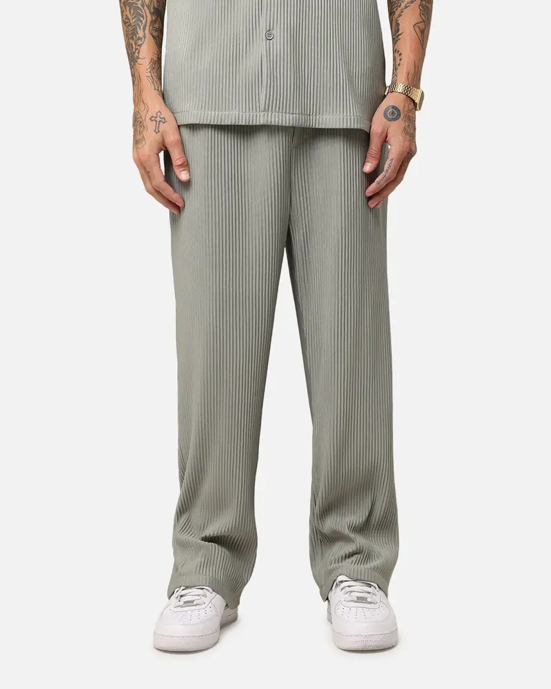 Xxiii Pleated Pants Olive 1