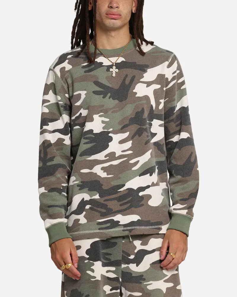 Xxiii Printed Thermal Long Sleeve T-Shirt Camo 1