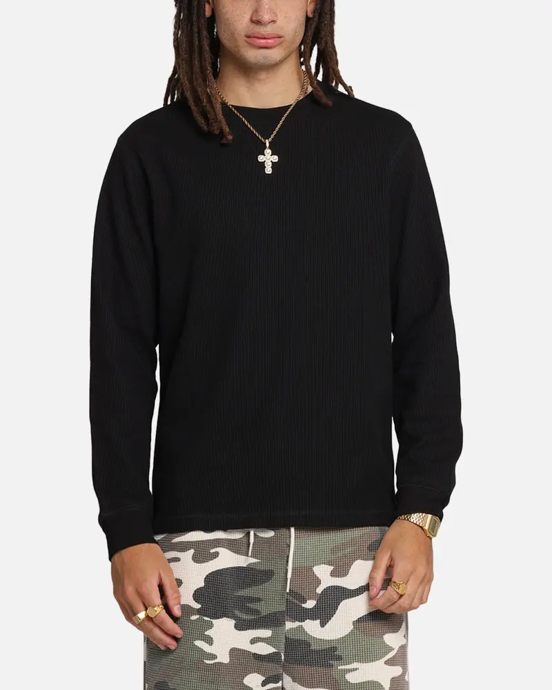 Xxiii Thermal Long Sleeve T-Shirt Black 1